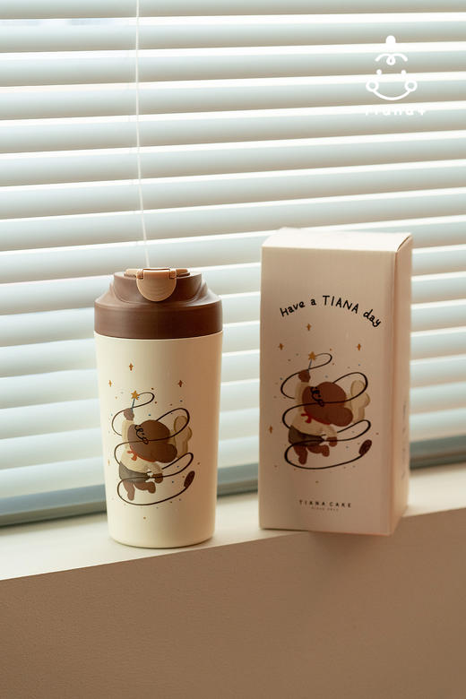 修狗陶瓷保温杯- 商品图0