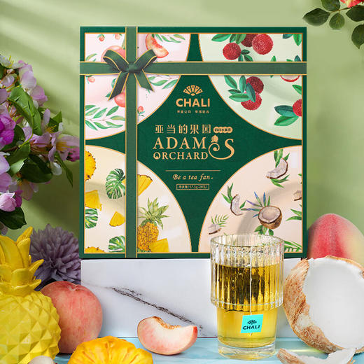【混合口味】茶里亚当的果园盒装57.5g/茶里花季茱莉叶盒装55g 商品图0