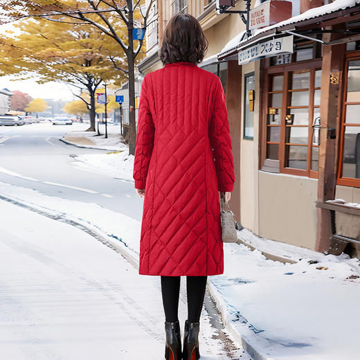 冬装新款，时尚潮流简约气质优雅连帽羽绒服HRYZ9568 商品图4