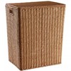 城喧 卫生间藤编脏衣服收纳筐 商品缩略图0