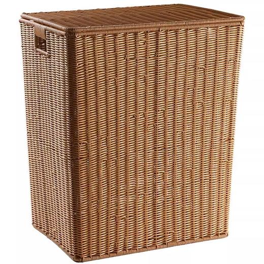 城喧 卫生间藤编脏衣服收纳筐 商品图0