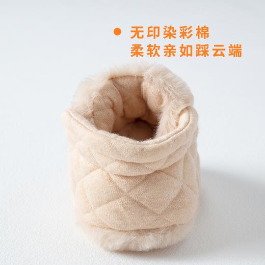 婴儿鞋子0-12个月袜鞋秋冬毛毛鞋加厚夹棉保暖步前软底儿童加绒鞋 商品图4