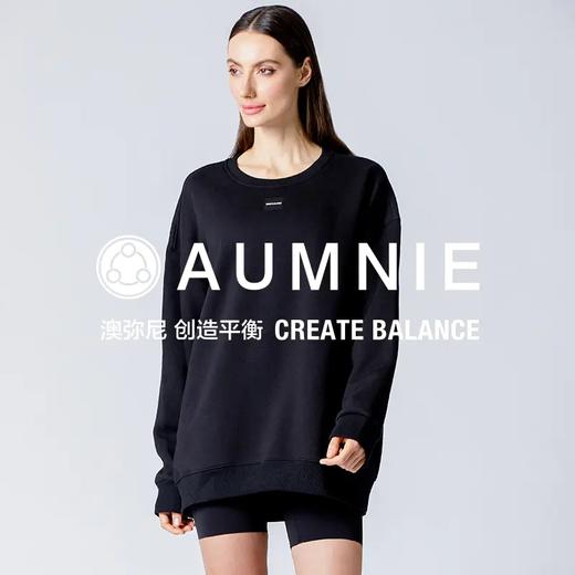 AUMNIE 丨澳弥尼暖绒绒LOGO宽松加绒卫衣 WINTER FLEECE PATCH LOGO SWEATSHIRT（售后说明，只支持收货7天内退换货） 商品图2