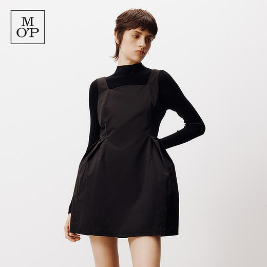 Marc O'Polo/MOP秋季新款吊带短款小黑裙连衣裙女士 商品图2