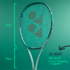 瓦林卡/胡尔卡奇夺冠专业拍 2023 YONEX PERCEPT 尤尼克斯新升级VCORE 网球拍 橄榄绿拍 商品缩略图5