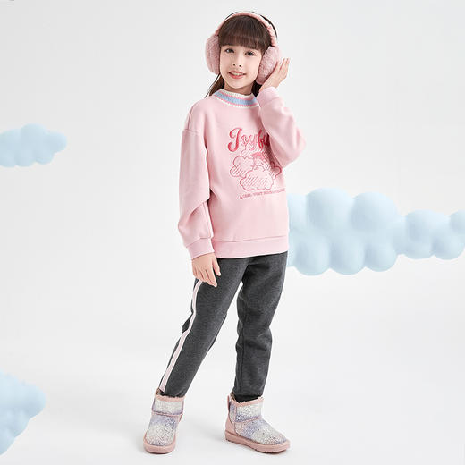 笛莎Deesha 女童裤子2023新款女童撞色休闲裤 商品图2