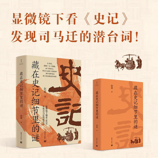 藏在史记细节里的谜 赵震 著 历史 商品图0