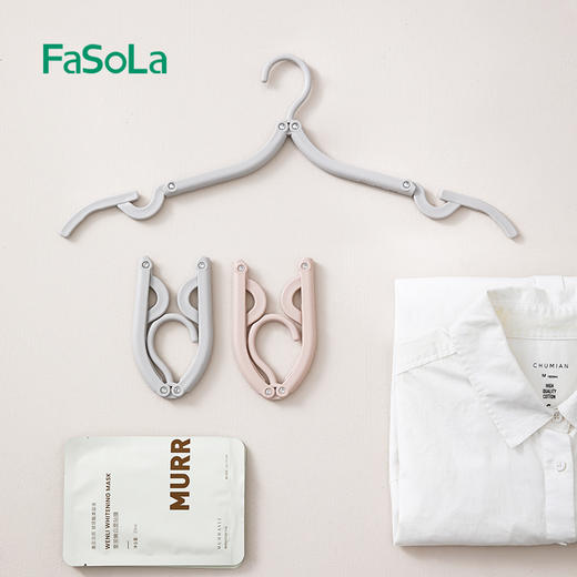 折叠衣架3枚装 旅行神器收纳衣挂家用衣服架内衣架子衣服架挂衣 商品图5