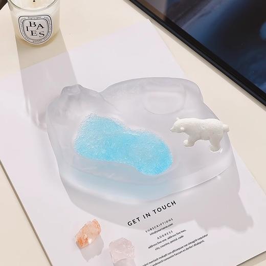 城喧 北极熊玻璃烟灰缸 商品图4