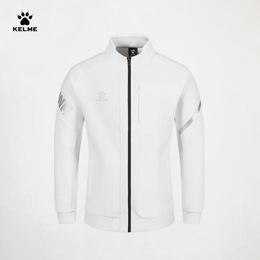 卡尔美2023秋冬新款男士针织训练外套夹克 商品图6