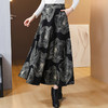 MZ 12436加厚半身裙气质大摆裙高腰显瘦a字伞裙 商品缩略图3