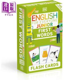 【中商原版】English for Everyone Junior First English Words Flash Cards 人人学英语青少版 初级英语单词闪卡 英文原版