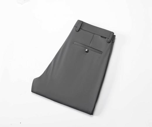 桑蚕丝休闲男式长裤春秋季新款冰丝透气弹力坠感西裤 商品图4