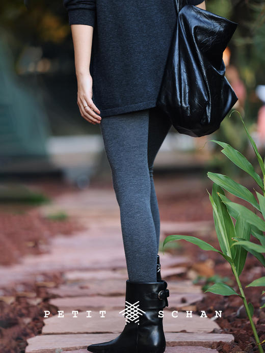 PETIT SCHAN小闪 CLO#395 As wished 随心 精纺山羊绒无缝保暖打底裤 商品图8