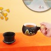 中式手绘青山杯创意高颜值马克杯茶水分离带盖家用陶瓷杯礼品定制 商品缩略图6
