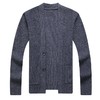 春秋季男士长袖针织开衫中青年潮流休闲外穿毛衫外套上衣 商品缩略图4