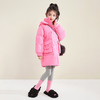 笛莎DESHA童装女童羽绒服2023冬季新款时尚长款羽绒服 商品缩略图2