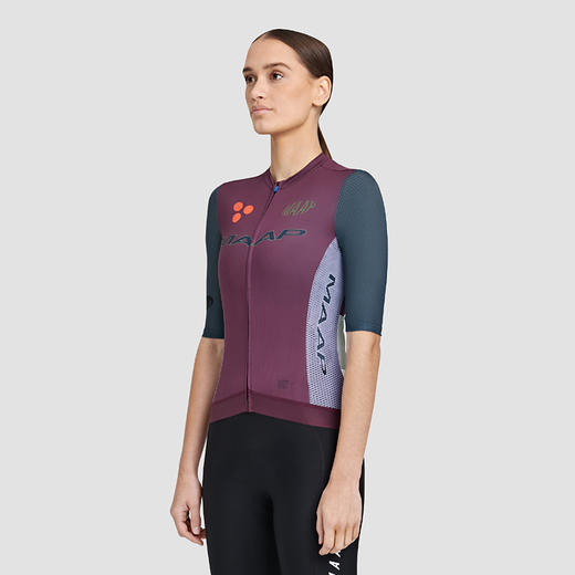 MAAP 女士 League Pro Air Jersey Plum 短袖骑行服 商品图0
