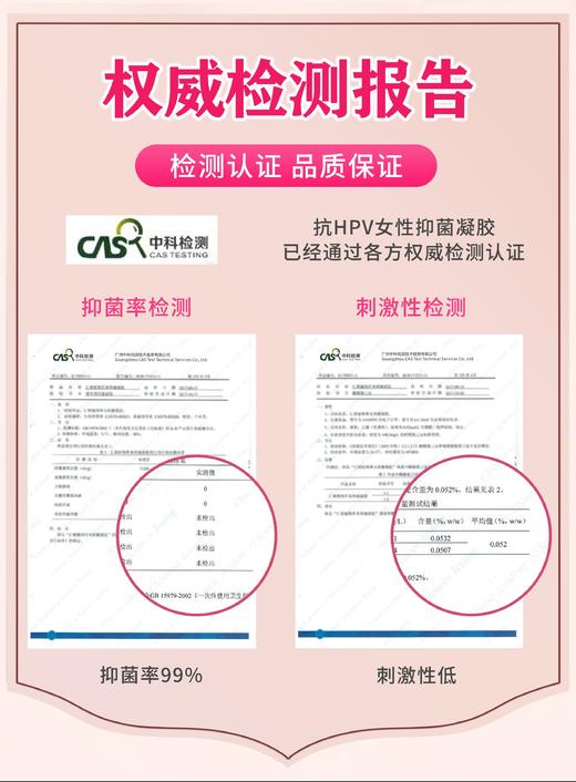 【应季好物】南京同仁堂妇科凝胶抗HPV-生物蛋白粉嫩凝胶 升级款 一盒5g*5支*3盒 商品图5