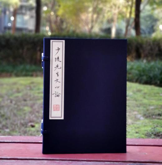 程千帆先生钤印本：《少陵先生文心论》，线装一函一册，程千帆著，凤凰出版社2020年一版一印，定价500，售价398元。 商品图0