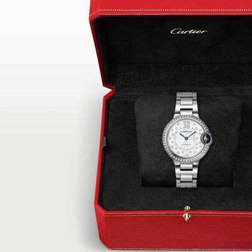 卡地亚 Cartier 蓝气球腕表 33毫米 精钢 自动上链 W4BB0035 商品图5