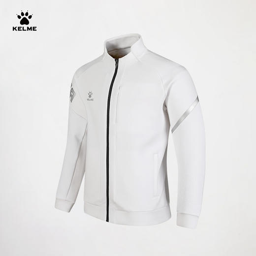 卡尔美2023秋冬新款男士针织训练外套夹克 商品图7