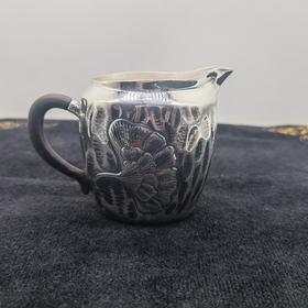 S999银【双银杏】公道杯摆件YMT0172311