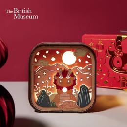 大英博物馆 | 萌龙木雕灯氛围灯伴睡灯摆件礼盒