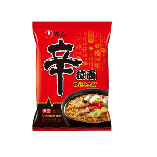 农心辛拉面香菇牛肉味120g 商品图0