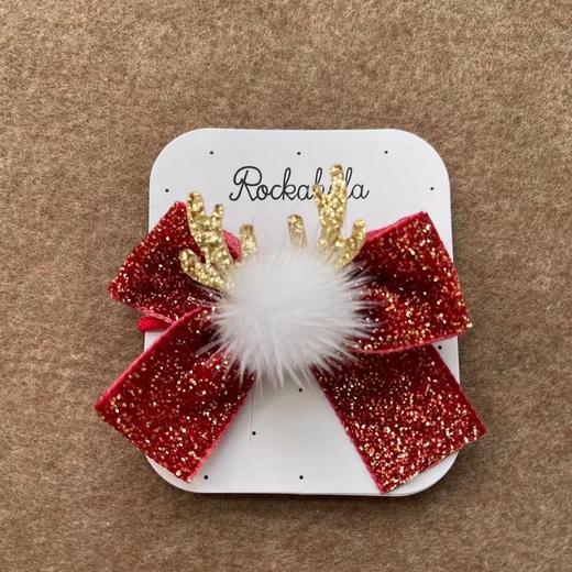 【云优选】3件起拍，少拍自动退款 |Monsoon&Rockahula儿童发饰圣诞节系列新年装扮发饰头饰发箍发夹皮筋 商品图5