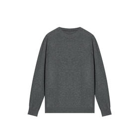 圆领/V领男装基础款撞色套头