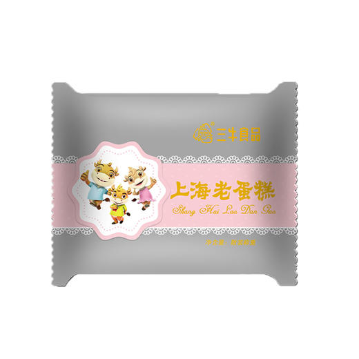 三牛 上海老蛋糕 休闲食品 办公室零食 150g（6只装） 商品图2