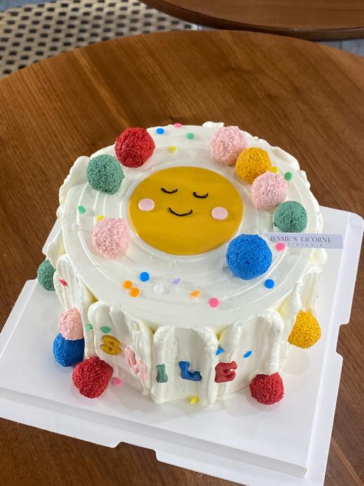 Smile笑脸氛围翻糖蛋糕 商品图0