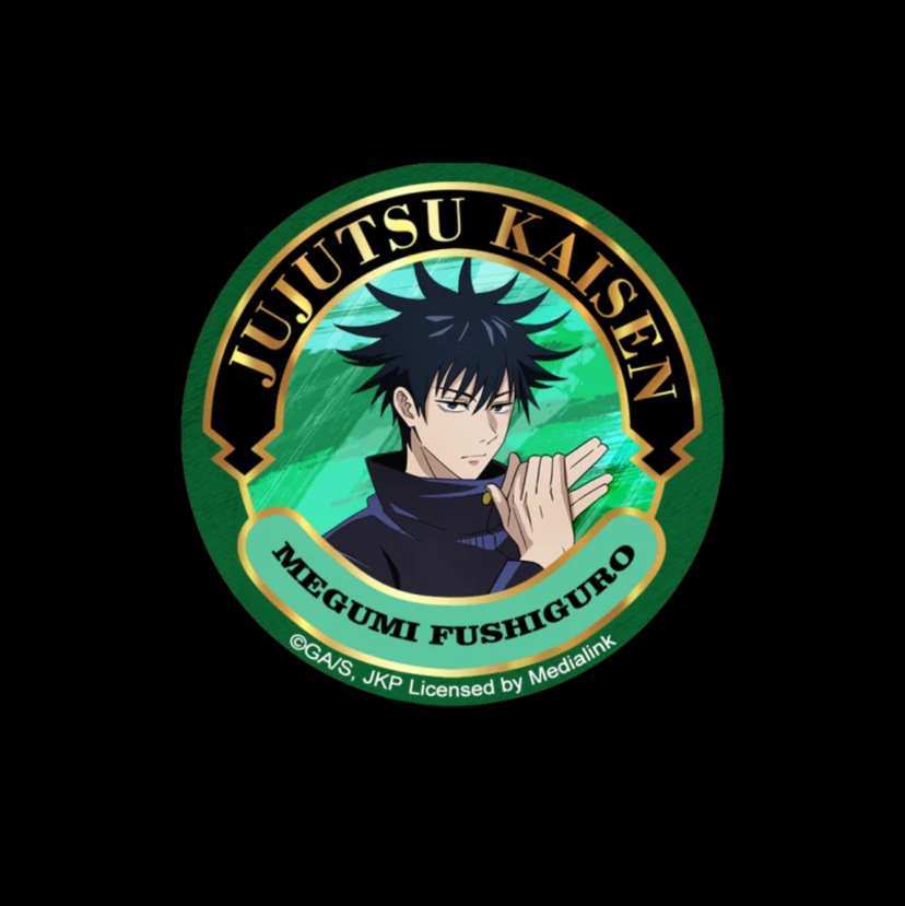 咒术回站烫金徽章-伏黑惠