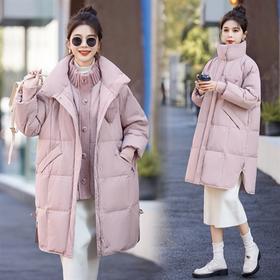 时尚宽松休闲，白鸭绒羽绒服外套HRYZ9047