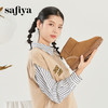 Safiya/索菲娅2023冬季百搭加绒保暖小众编织麦穗雪地靴 SF3411A120 商品缩略图1