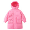 笛莎DESHA童装女童羽绒服2023冬季新款时尚长款羽绒服 商品缩略图4