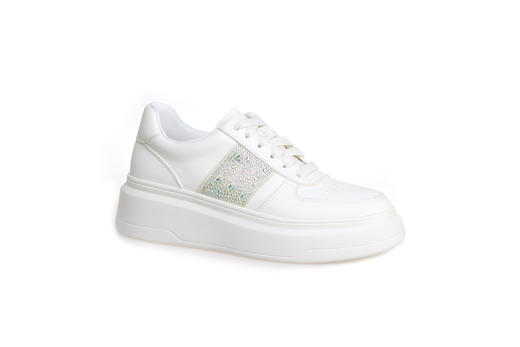 豪麟名鞋奥莱迪嘉女鞋时尚休闲鞋牛皮革DJHJA41WX001白色  原价1660元 商品图0