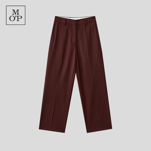 Marc O'Polo/MOP【商场同款】秋季新款绵羊毛西装裤宽松休闲裤女 商品图4