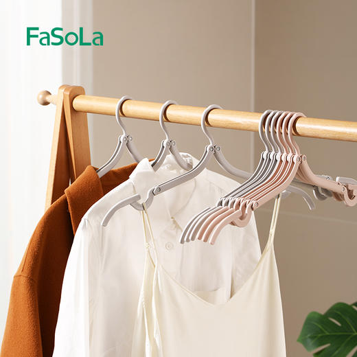 折叠衣架3枚装 旅行神器收纳衣挂家用衣服架内衣架子衣服架挂衣 商品图3