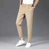 夏季男士冰丝薄款九分裤韩版中青年修身潮流男裤 商品缩略图3