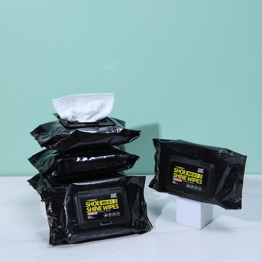 【560片】擦鞋湿巾黑科技去污一次性洗鞋神器湿巾纸便携式小白鞋清洗剂 商品图0