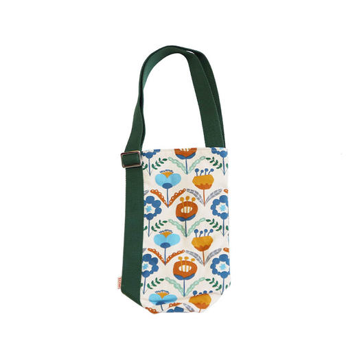 HUJI祤集长筒斜挎包插画花花 商品图1