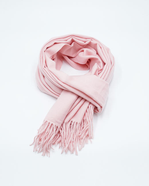 韩版纯色仿羊绒围巾女冬季加厚保暖外搭斗篷披肩柔软洋气PS20833 商品图6