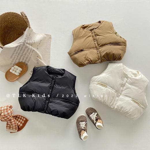 秋冬新款韩版儿童棉马甲外套 商品图0
