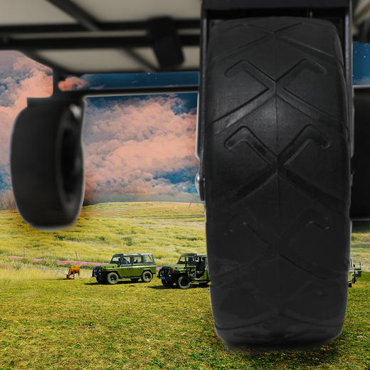 百货世界-飞图乐8寸越野轮双刹露营车150L：LYC010（象印专柜） 商品图5