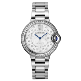 卡地亚 Cartier 蓝气球腕表 33毫米 精钢 自动上链 W4BB0035
