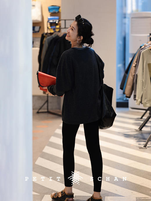 PETIT SCHAN小闪 CLO#395 As wished 随心 精纺山羊绒无缝保暖打底裤 商品图1