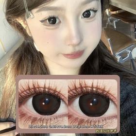 SpringCon年抛·暗黑萝莉·14.5mm(着色参考14.0mm) 0-800度(有525/575) 韩产进口·(建议佩戴6-8个月左右更换)