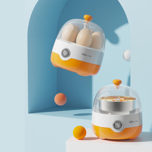 【小程序】Bear小熊自动断电迷你蒸蛋机煮蛋器  ZDQ-2201 商品图1
